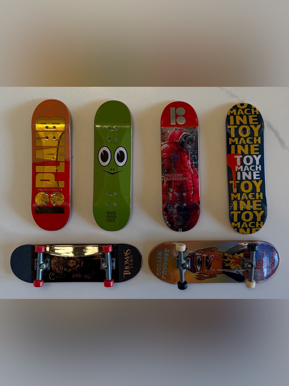 Tech Deck Fingerboards Lot of 6